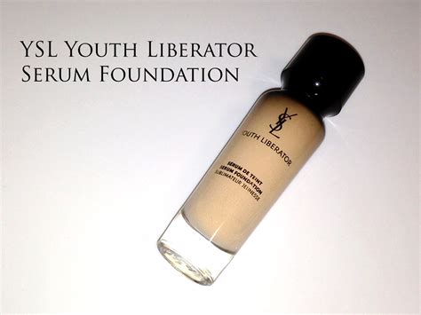 ysl forever youth liberator serum foundation pantip|ysl serum foundation.